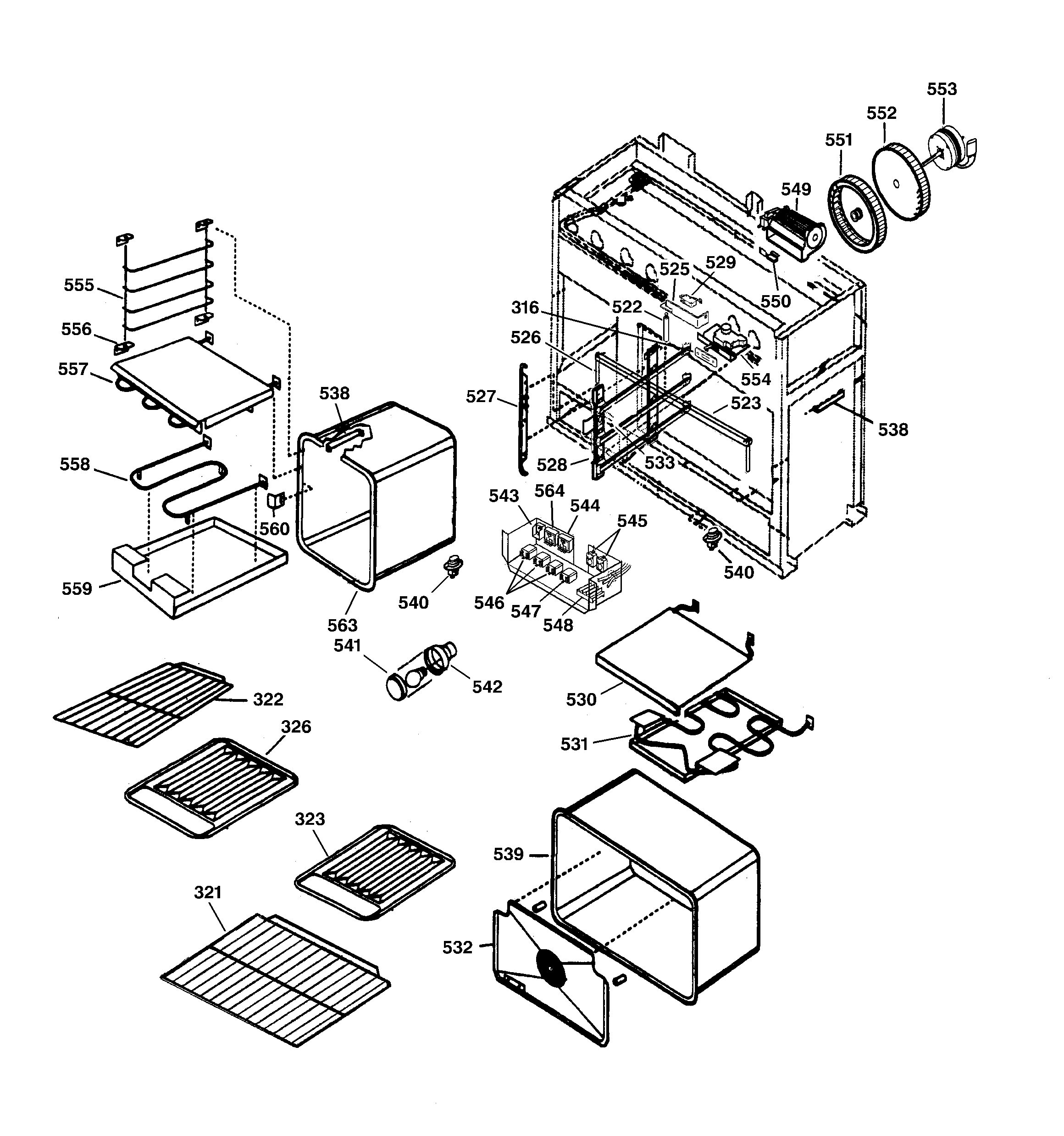 Oven assembly