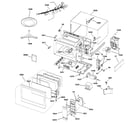 GE JE1530GW02 microwave diagram