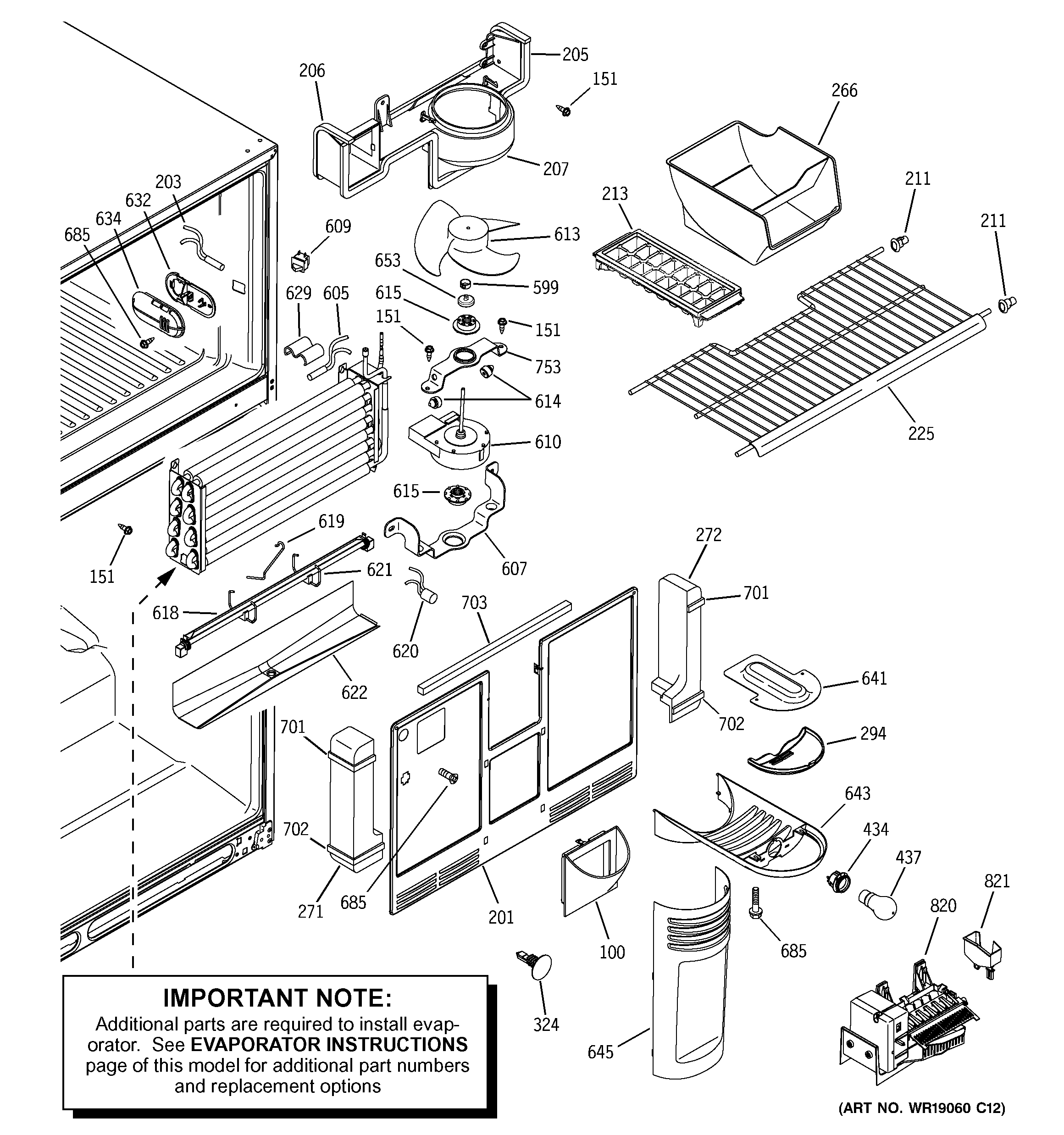 Freezer section