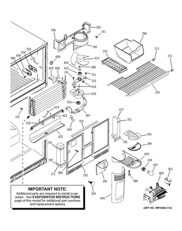 Freezer section