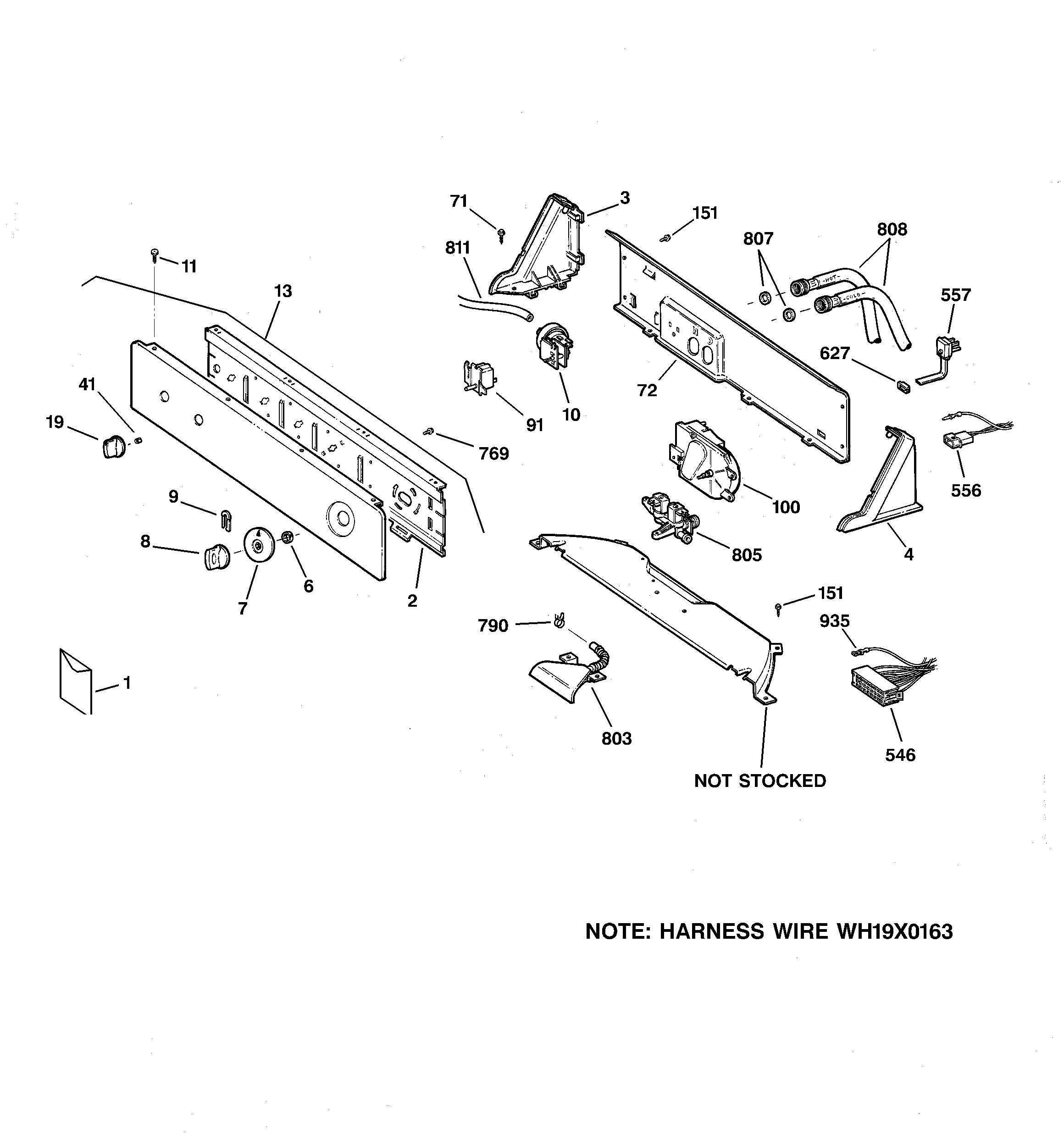 CONTROLS & BACKSPLASH