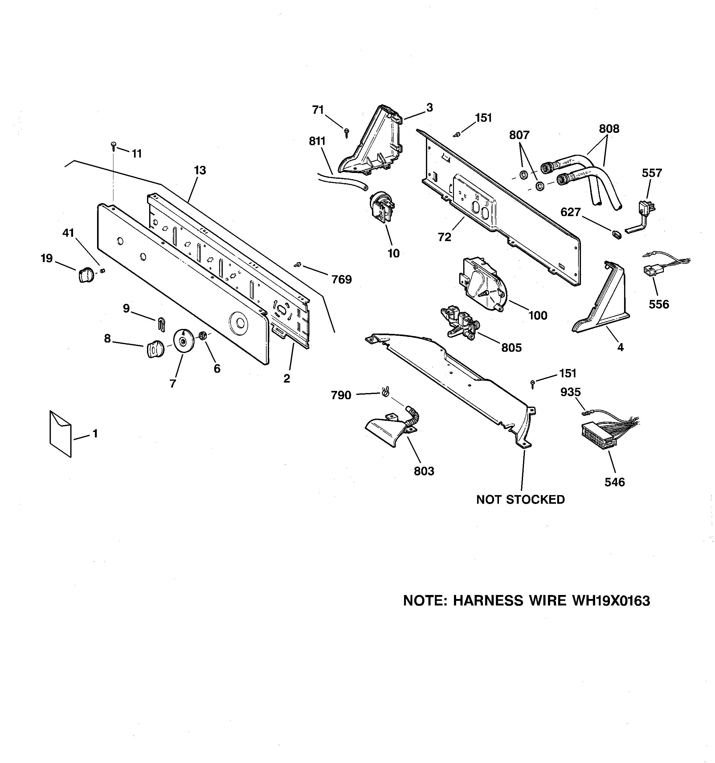 CONTROLS & BACKSPLASH