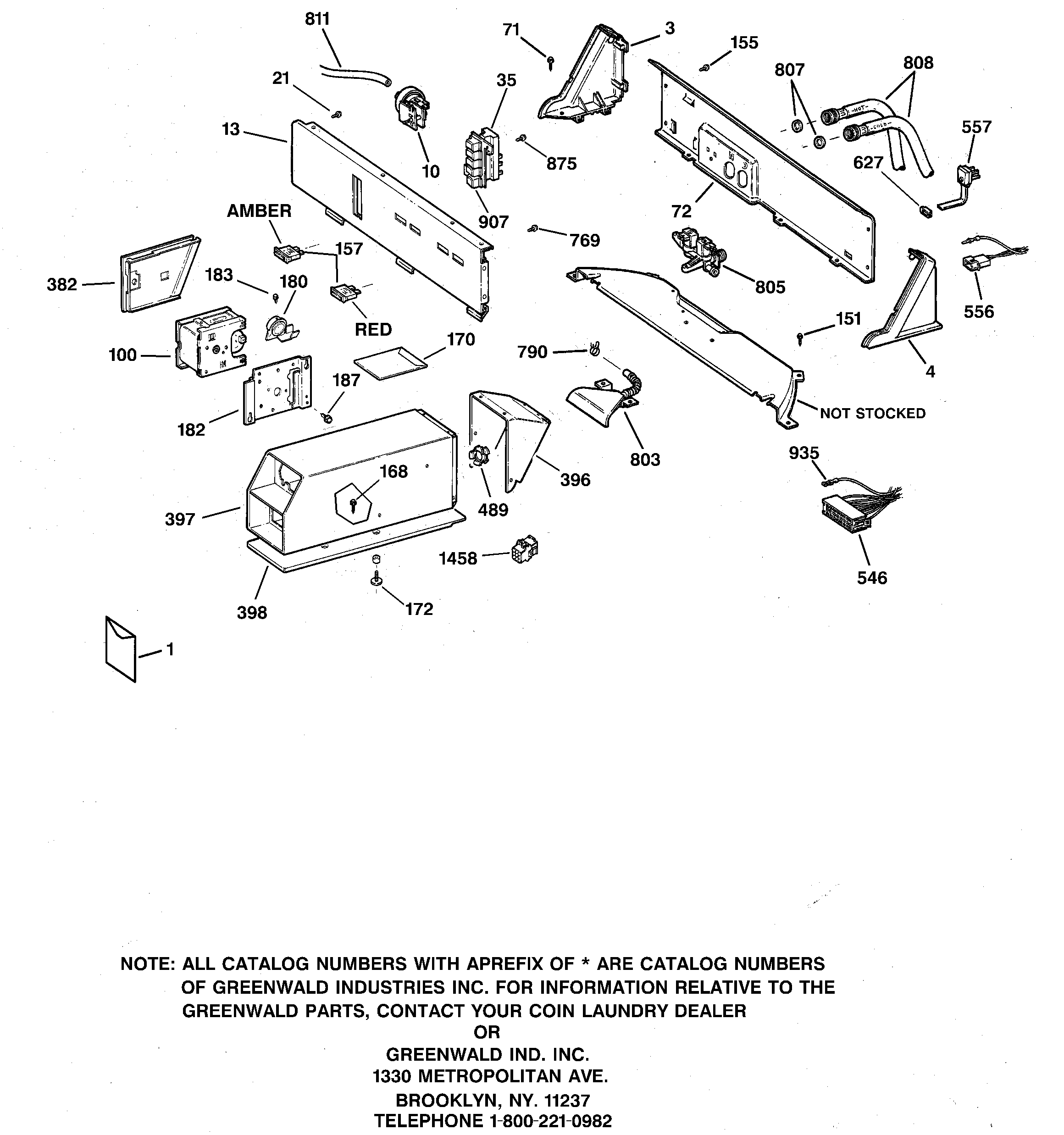 Controls & backsplash
