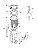 Tub, basket & agitator