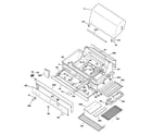 GE ZGG36N30CSS gas grill parts diagram