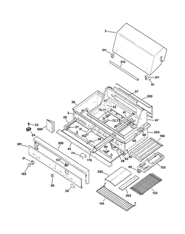 Gas grill parts