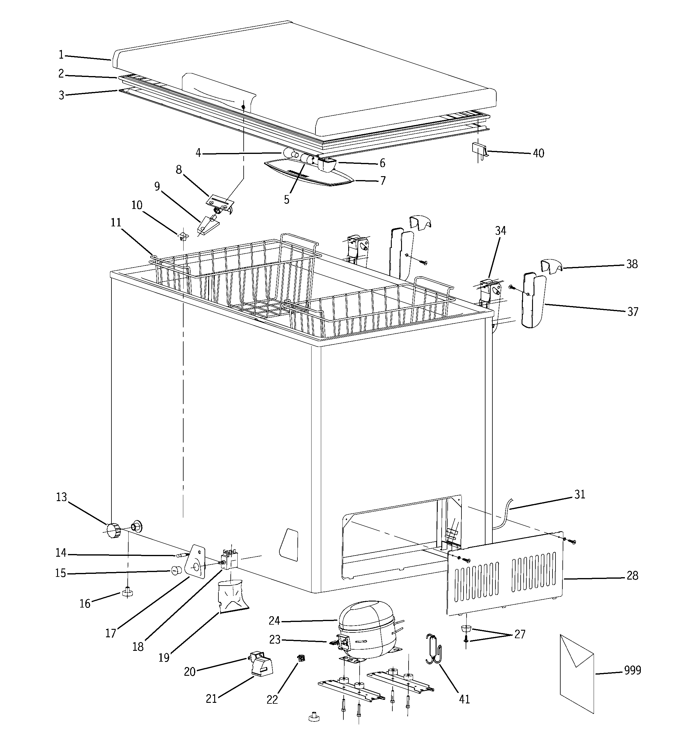 Freezer parts
