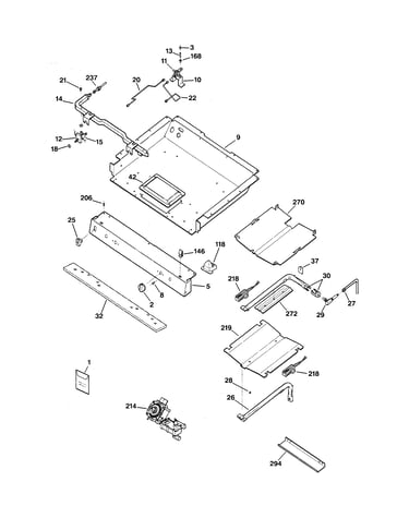 Gas & burner parts