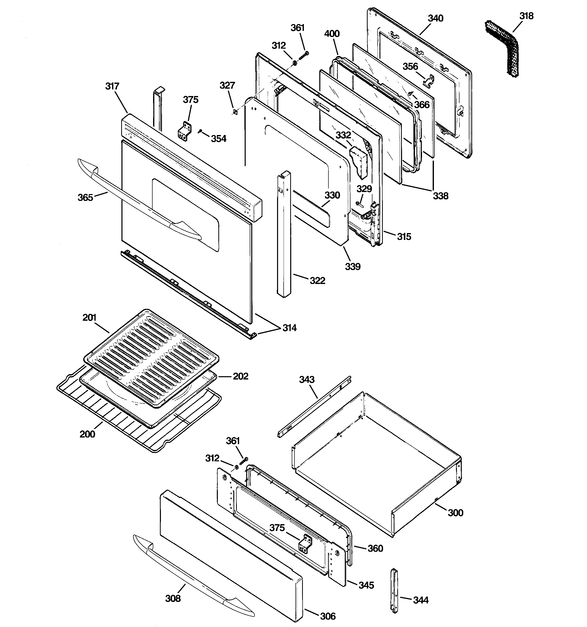 Door & drawer parts