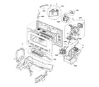 GE ZSC2000CWW03 interior parts (1) diagram