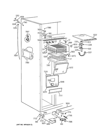 Freezer section