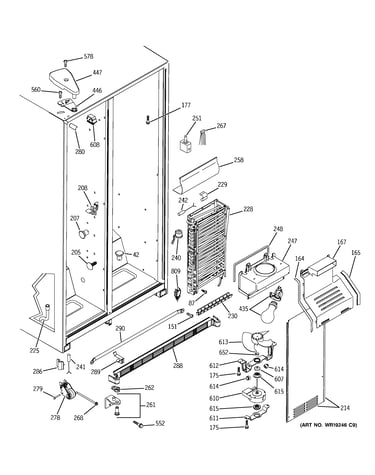 Freezer section