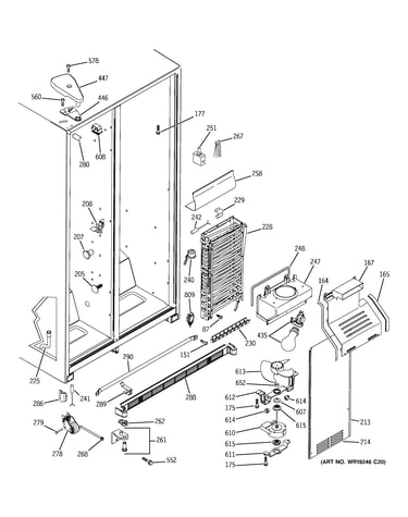 Freezer section