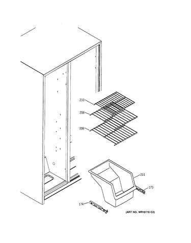Freezer shelves