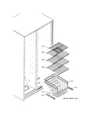 Freezer shelves