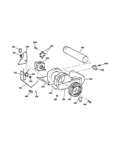 Blower & drive assembly