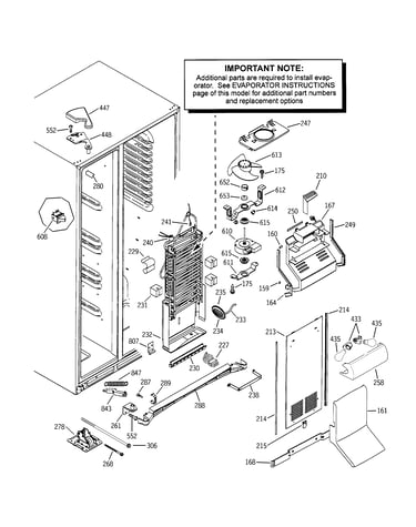 Freezer section