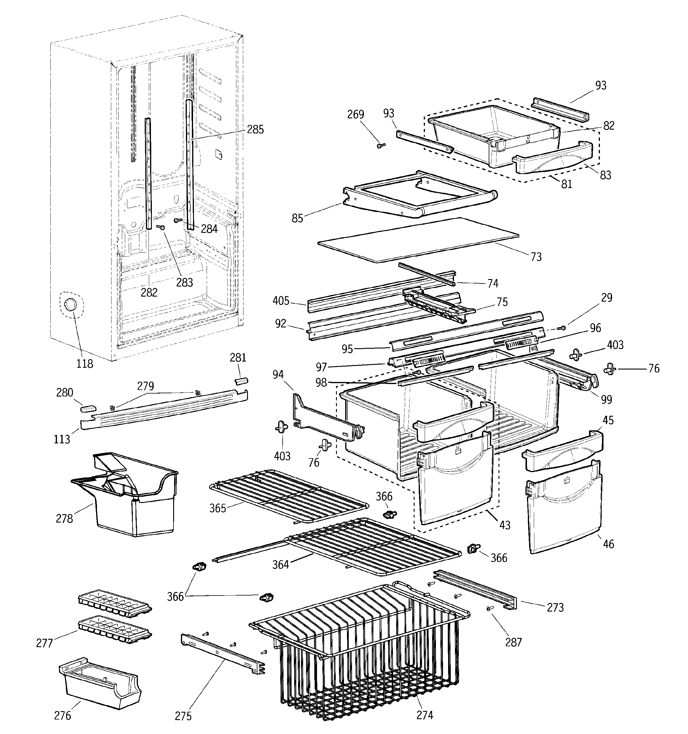 Shelves