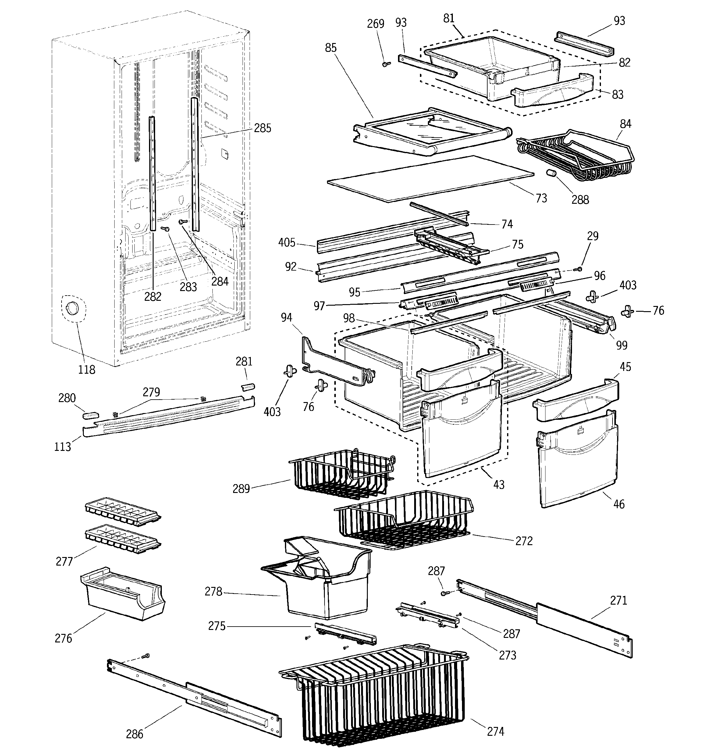 Shelves