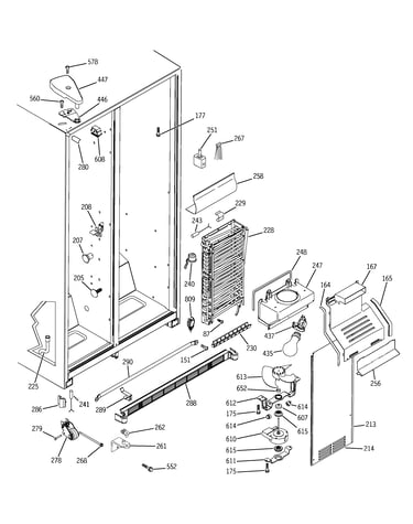 Freezer section