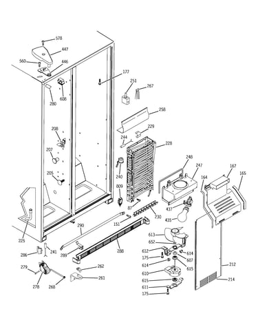 Freezer section