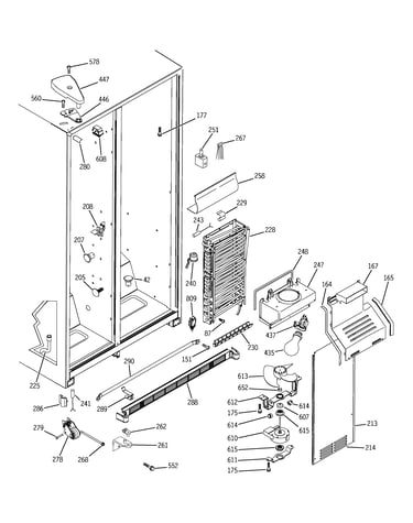 Freezer section