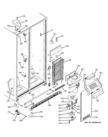 Freezer section