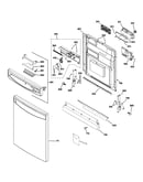 Escutcheon & door assembly