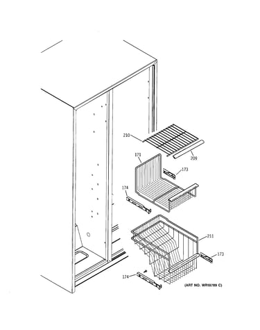 Freezer shelves
