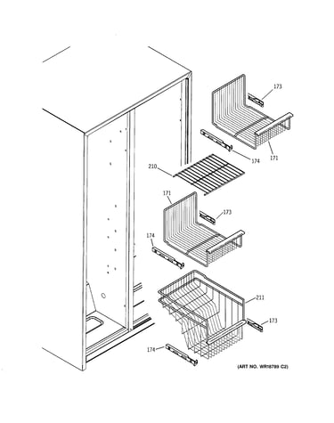 Freezer shelves