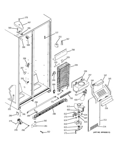 Freezer section