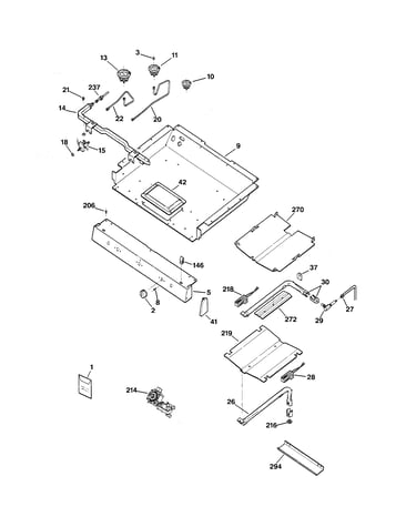 Gas & burner parts