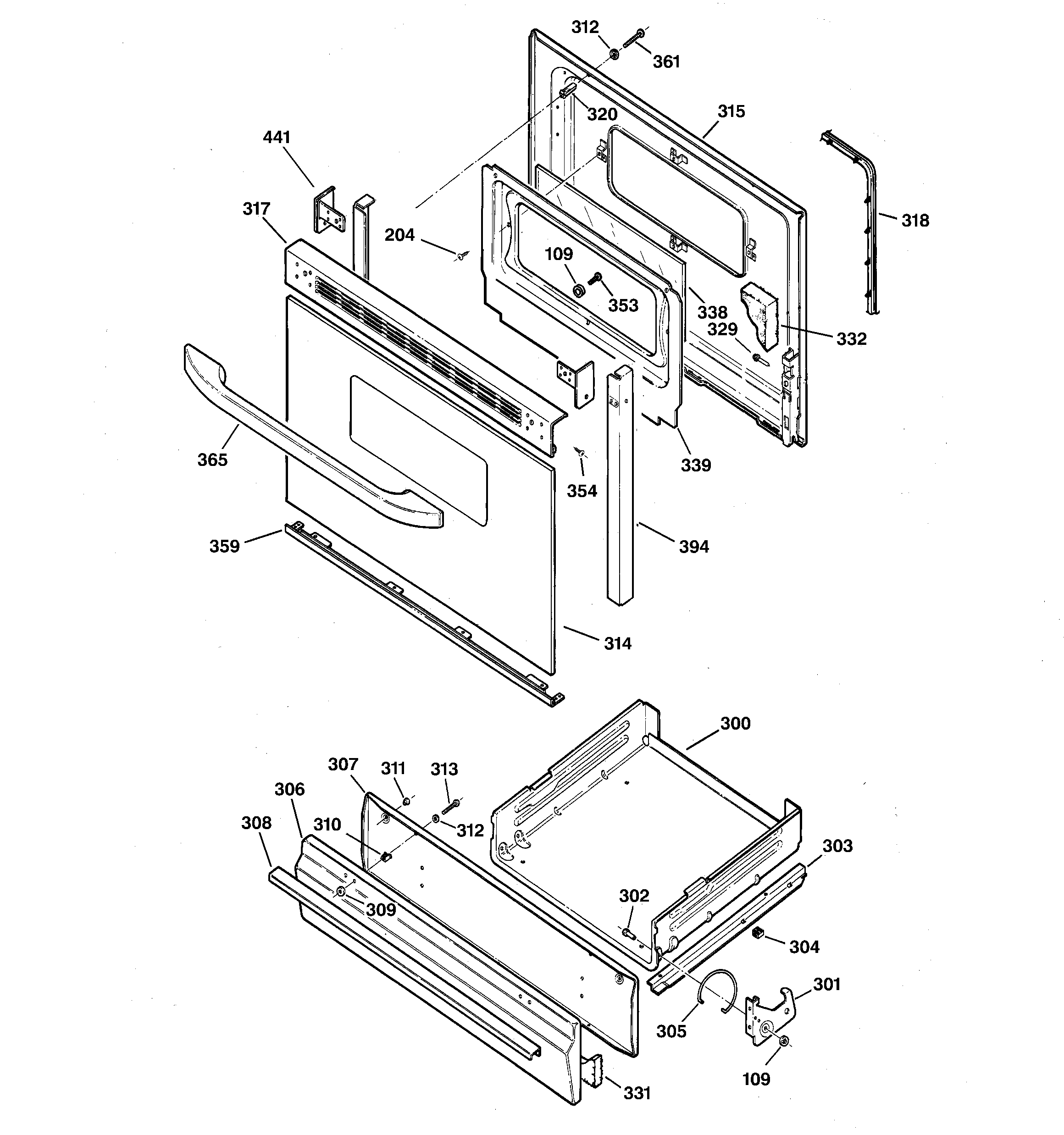 Door & drawer parts