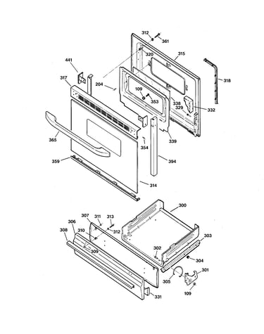 Door & drawer parts