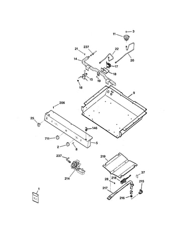Gas & burner parts