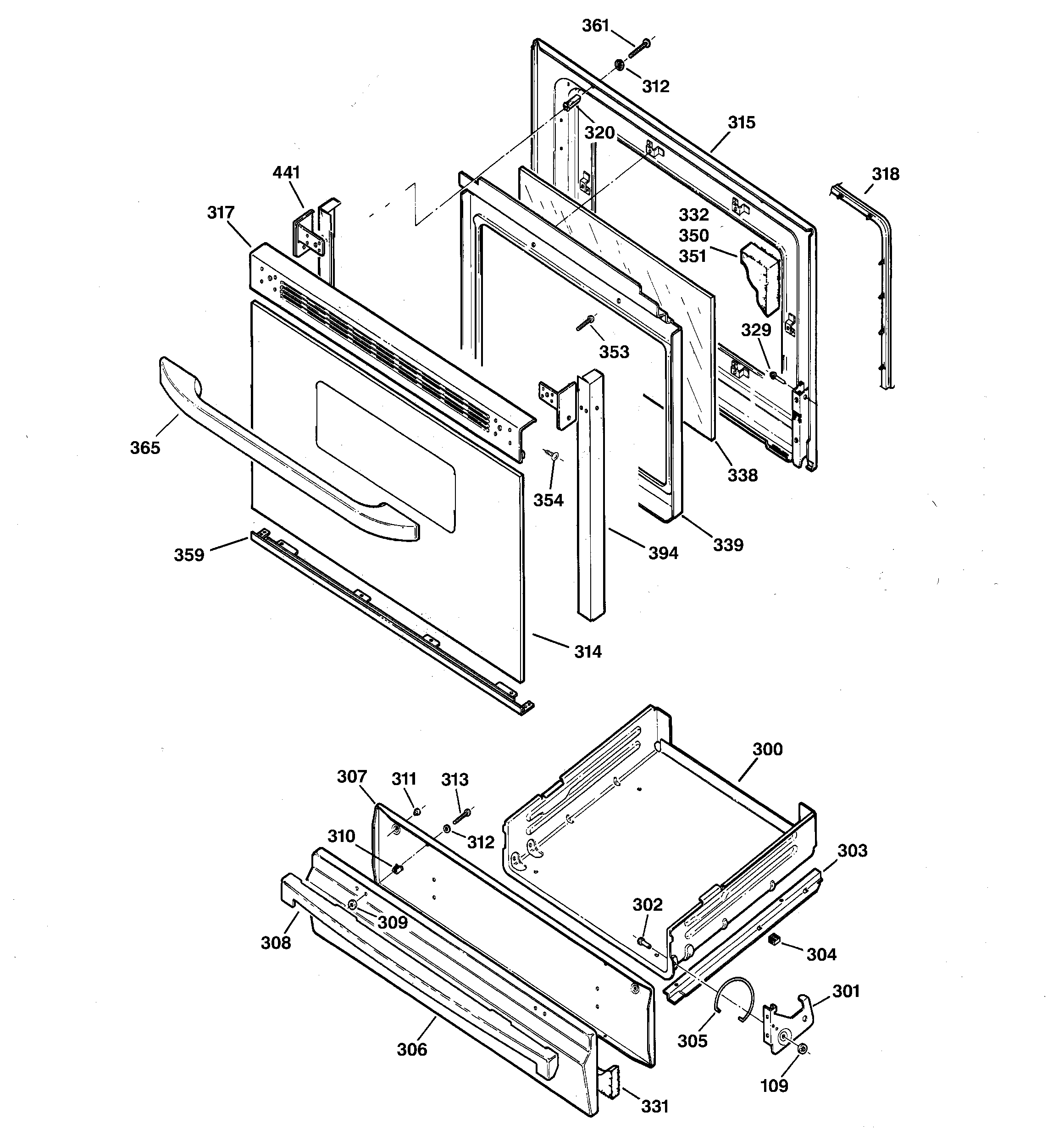Door & drawer parts