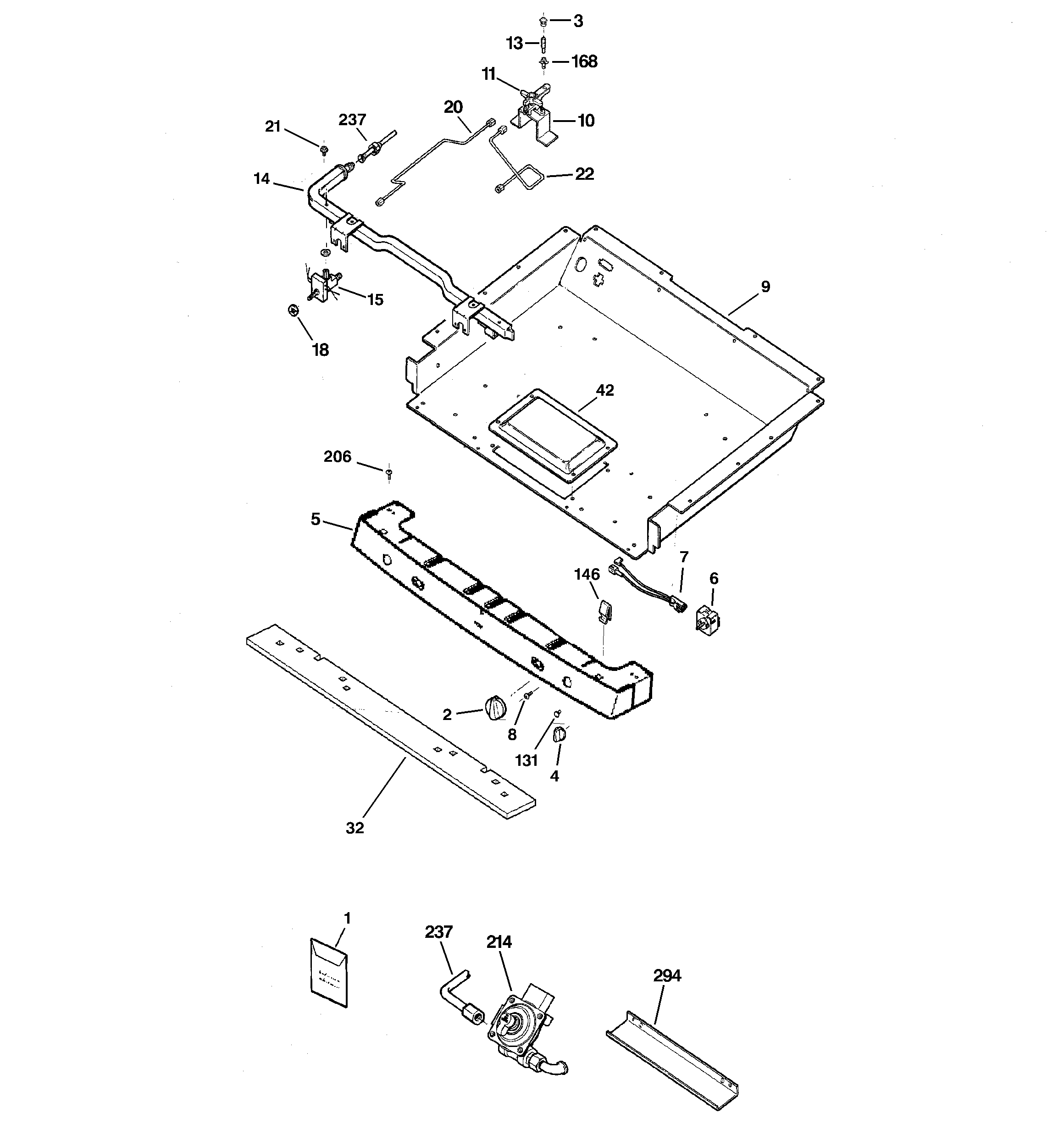 Gas & burner parts