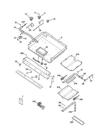 Gas & burner parts