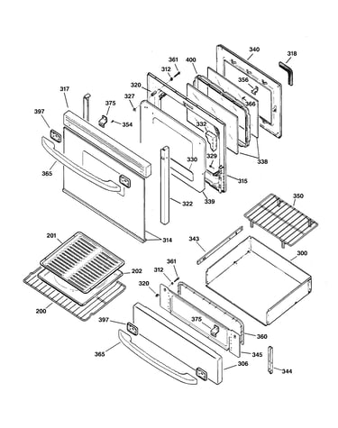 Door & drawer parts