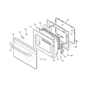 GE JTP48CF2CC door diagram