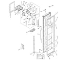 GE GSS25QGPCBB freezer door diagram