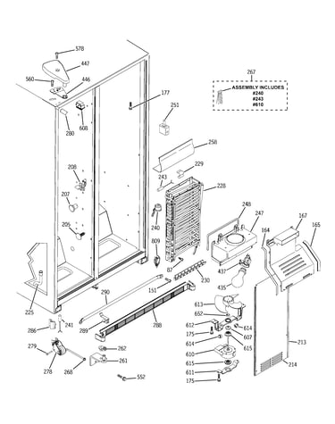 Freezer section