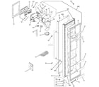 GE GSH22SGPCSS freezer door diagram