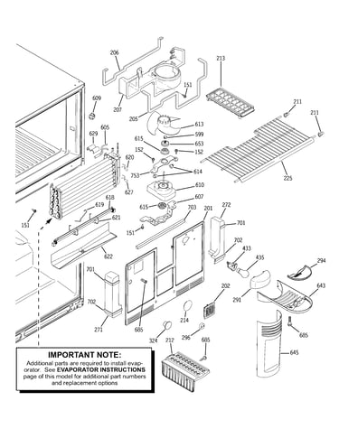 Freezer section
