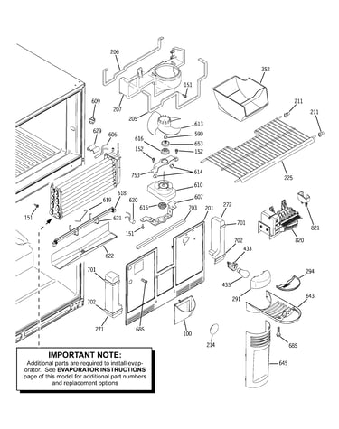 Freezer section