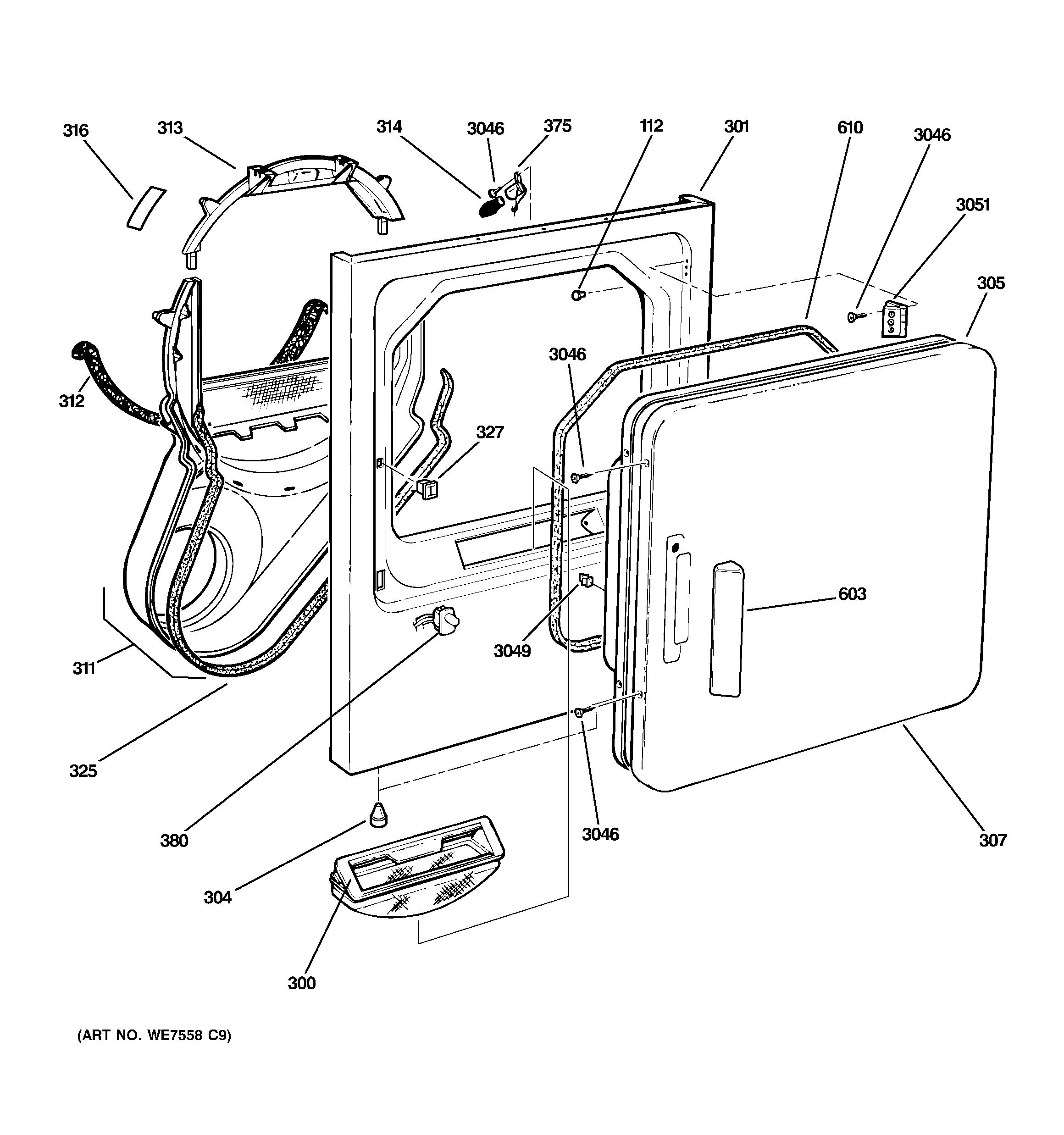 FRONT PANEL & DOOR