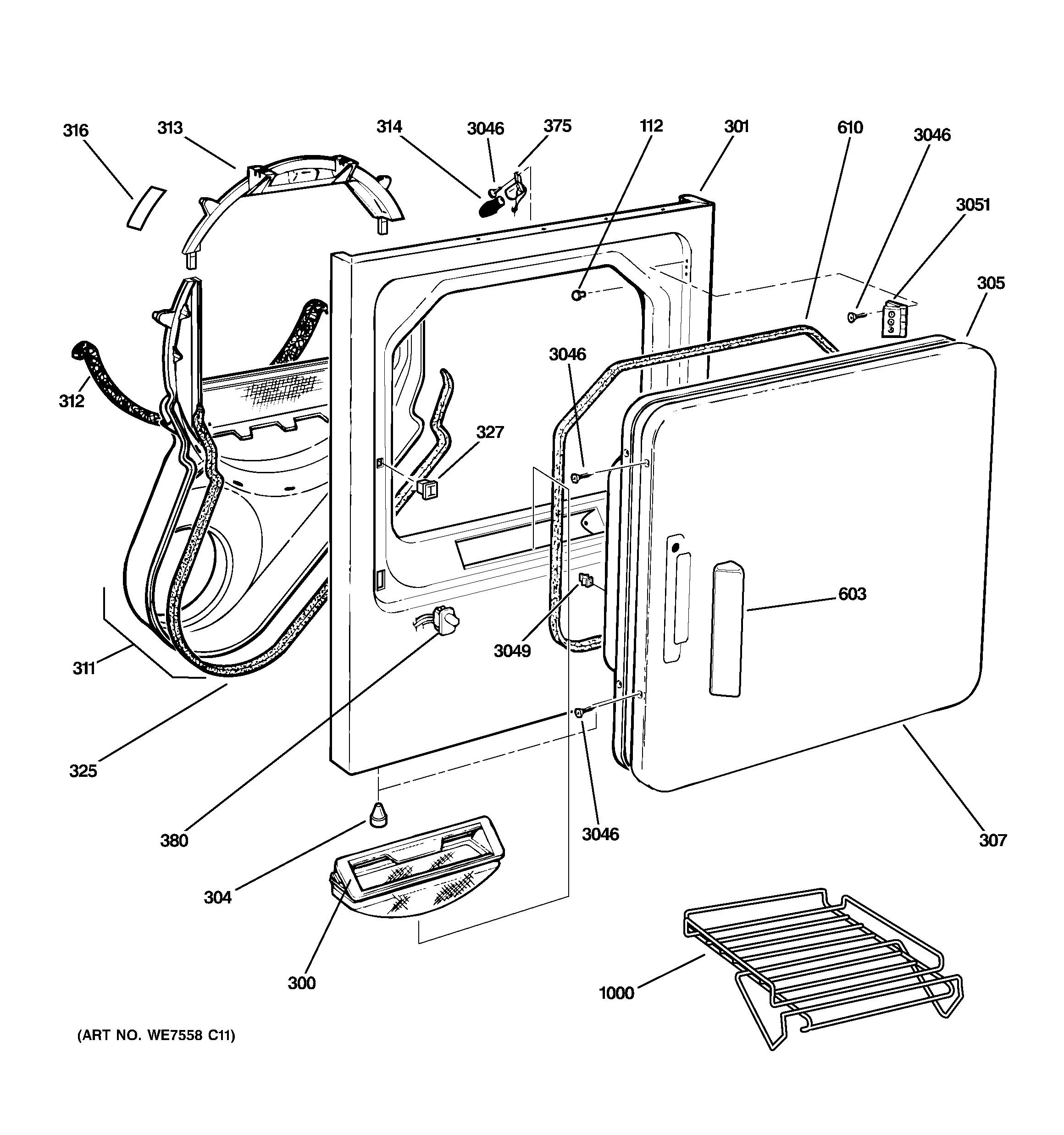 FRONT PANEL & DOOR