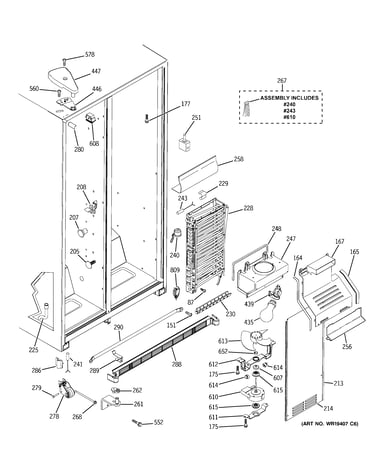 Freezer section