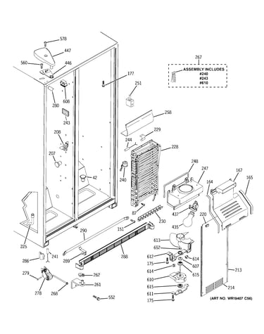 Freezer section