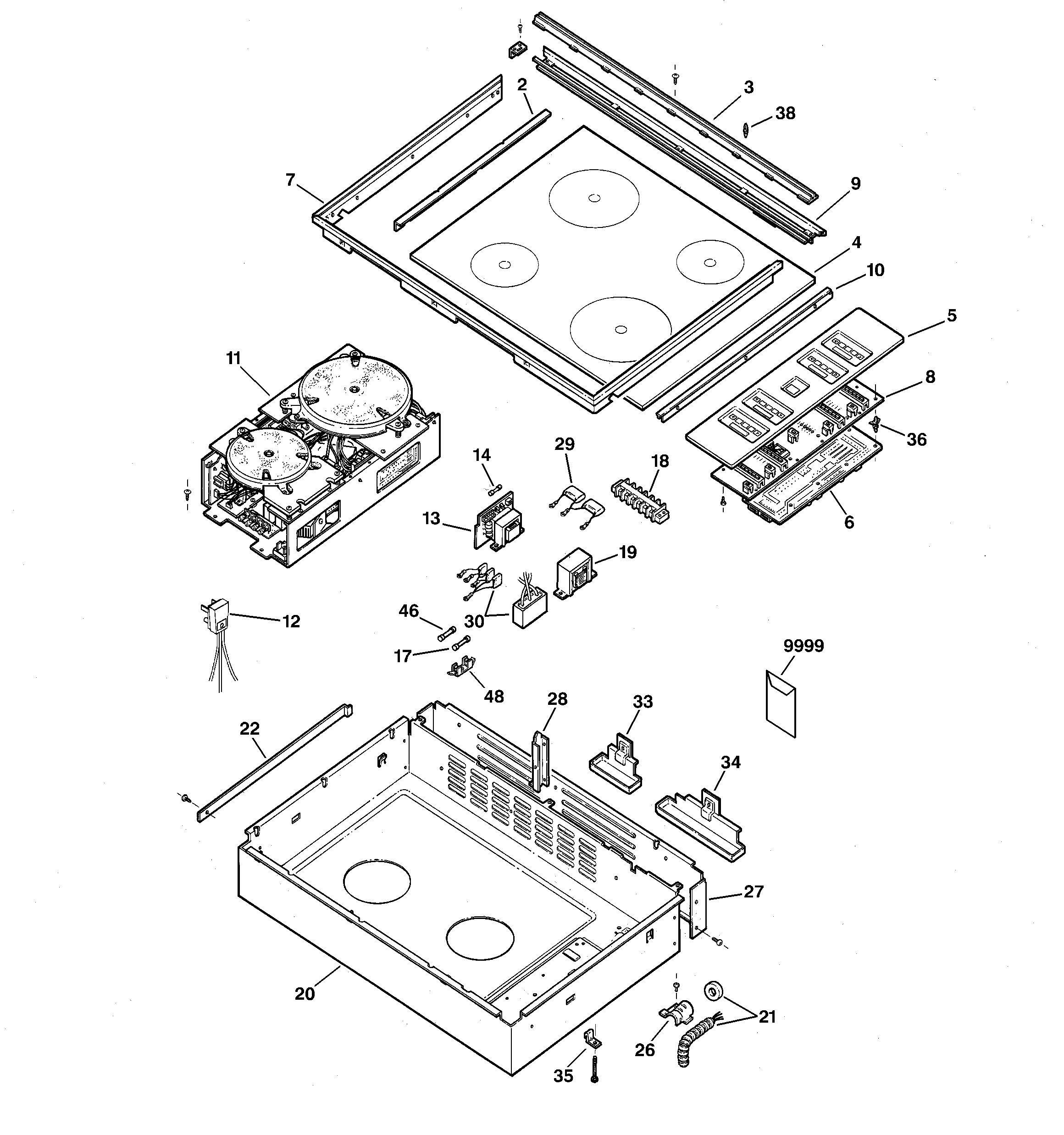 COOKTOP ASSEMBLY